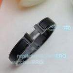 Replica Hermes Clic HH So Black Bangle Matte Enamel Narrow